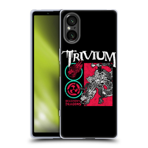 Trivium Graphics Deadmen And Dragons Date Soft Gel Case for Sony Xperia 5 V 5G