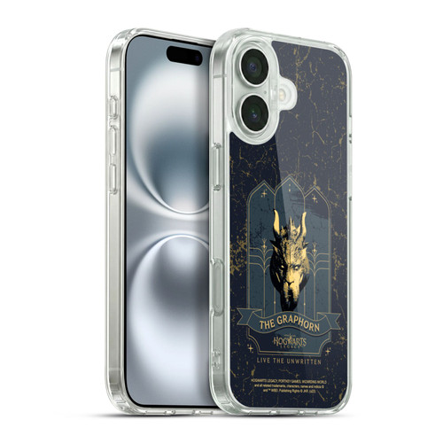 Hogwarts Legacy Graphics The Graphorn Soft Gel Case for Apple iPhone 16 Plus & MagSafe
