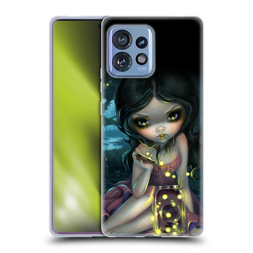 Strangeling Art Fireflies in Summer Soft Gel Case for Motorola Moto Edge 40 Pro