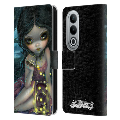 Strangeling Art Fireflies in Summer Leather Book Wallet Case Cover For OPPO OnePlus Ace 3V 5G