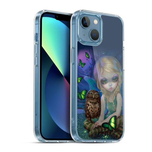 Strangeling Fairy Art Summer with Owl Soft Gel Case for Apple iPhone 13 Mini & MagSafe