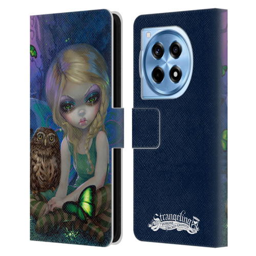Strangeling Fairy Art Summer with Owl Leather Book Wallet Case Cover For OnePlus 12R