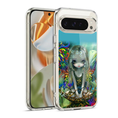 Strangeling Fairy Art Rainbow Winged Soft Gel Case for Google Pixel 9 / Pixel 9 Pro