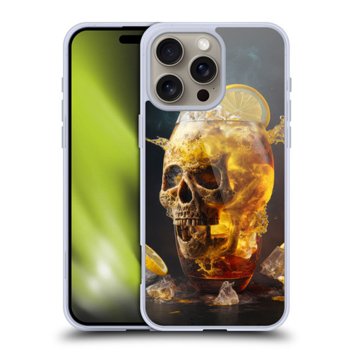 Spacescapes Cocktails Long Island Ice Tea Soft Gel Case for Apple iPhone 16 Pro Max