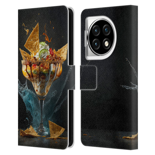 Spacescapes Cocktails Nacho Martini Leather Book Wallet Case Cover For OPPO OnePlus Ace 3 5G