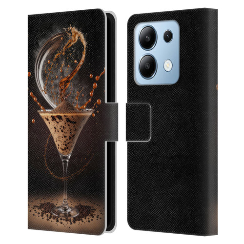 Spacescapes Cocktails Contemporary, Espresso Martini Leather Book Wallet Case Cover For Xiaomi Redmi Note 13/13 Pro 5G