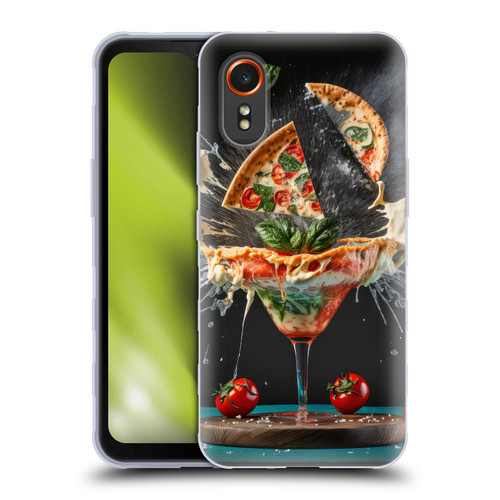 Spacescapes Cocktails Margarita Martini Blast Soft Gel Case for Samsung Galaxy Xcover7 5G