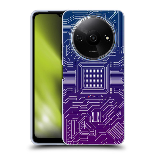 Ameritech Graphics Circuit Board Soft Gel Case for Xiaomi Redmi A3