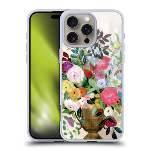 Suzanne Allard Floral Art Beauty Enthroned Soft Gel Case for Apple iPhone 16 Pro Max