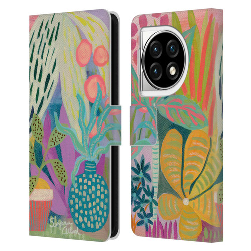 Suzanne Allard Floral Art Palm Heaven Leather Book Wallet Case Cover For OPPO OnePlus Ace 3 5G