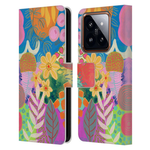 Suzanne Allard Floral Art Yellow Daisies Leather Book Wallet Case Cover For Xiaomi 14