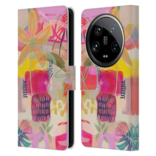 Suzanne Allard Floral Art You Are Loved Leather Book Wallet Case Cover For Xiaomi 14 Ultra