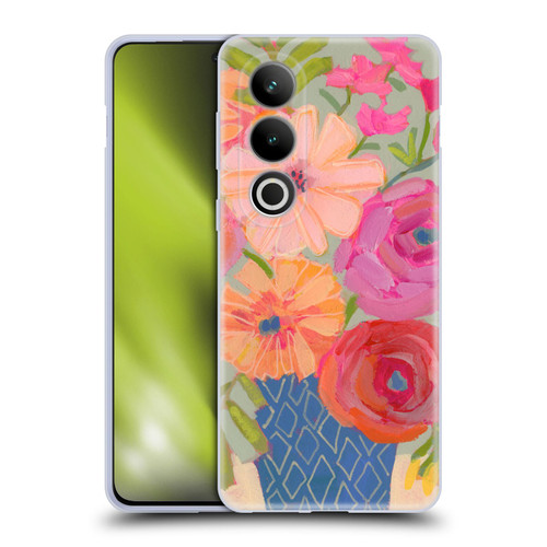 Suzanne Allard Floral Graphics Blue Diamond Soft Gel Case for OPPO OnePlus Ace 3V 5G