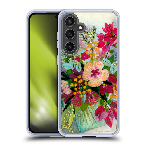 Suzanne Allard Floral Graphics Flamands Soft Gel Case for Samsung Galaxy S24 FE