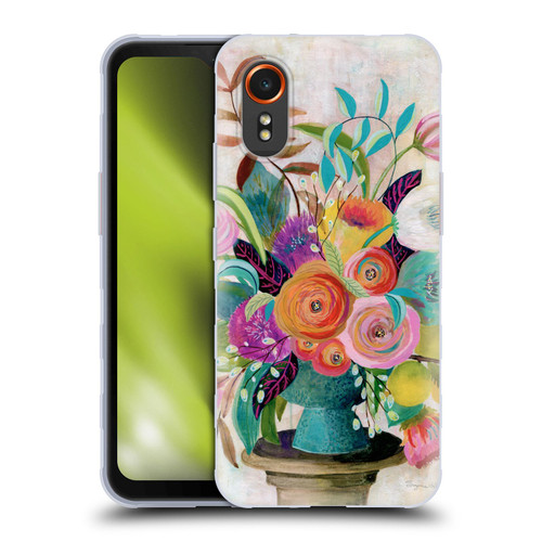 Suzanne Allard Floral Graphics Charleston Glory Soft Gel Case for Samsung Galaxy Xcover7 5G