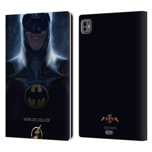 The Flash 2023 Poster Batman Leather Book Wallet Case Cover For Apple iPad Pro 11 M4 2024