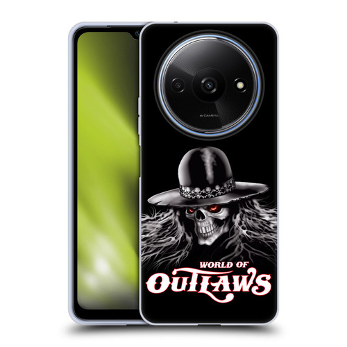 World of Outlaws Skull Rock Graphics Logo Soft Gel Case for Xiaomi Redmi A3
