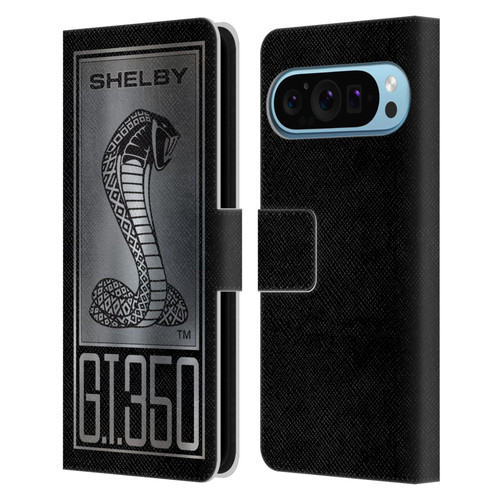 Shelby Car Graphics GT350 Leather Book Wallet Case Cover For Google Pixel 9 / Pixel 9 Pro