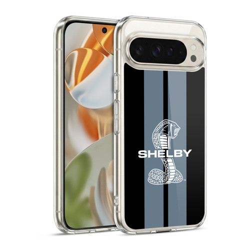 Shelby Car Graphics Gray Soft Gel Case for Google Pixel 9 / Pixel 9 Pro