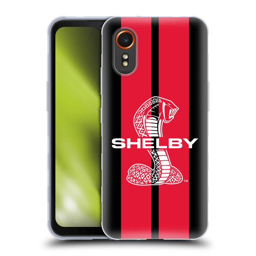 Shelby Car Graphics Red Soft Gel Case for Samsung Galaxy Xcover7 5G