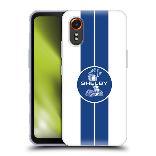 Shelby Car Graphics 1965 427 S/C White Soft Gel Case for Samsung Galaxy Xcover7 5G