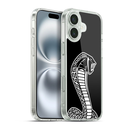 Shelby Logos Oversized Soft Gel Case for Apple iPhone 16 Plus