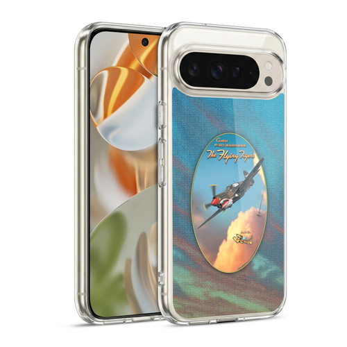Larry Grossman Retro Collection P-40 Warhawk Flying Tiger Soft Gel Case for Google Pixel 9 / Pixel 9 Pro