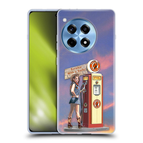Larry Grossman Retro Collection Gasoline Girl Soft Gel Case for OPPO OnePlus Ace 3 5G
