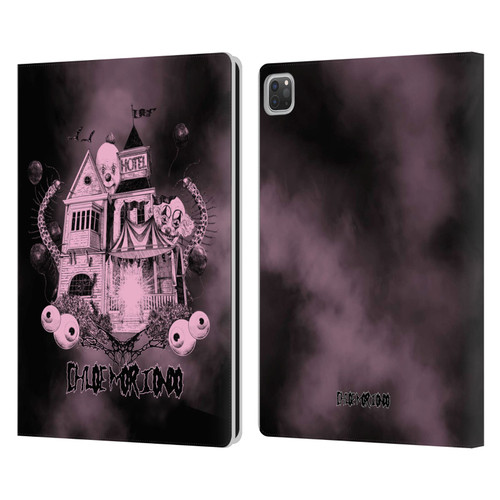 Chloe Moriondo Graphics Hotel Leather Book Wallet Case Cover For Apple iPad Pro 13 M4 2024