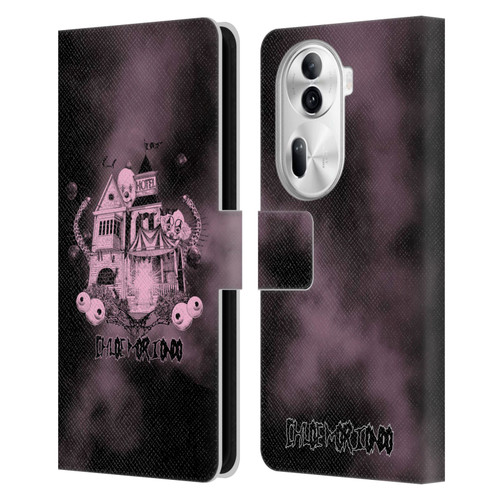 Chloe Moriondo Graphics Hotel Leather Book Wallet Case Cover For OPPO Reno11