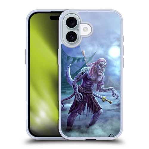 Anthony Christou Art Zombie Pirate Soft Gel Case for Apple iPhone 16