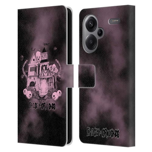 Chloe Moriondo Graphics Hotel Leather Book Wallet Case Cover For Xiaomi Redmi Note 13 Pro Plus 5G