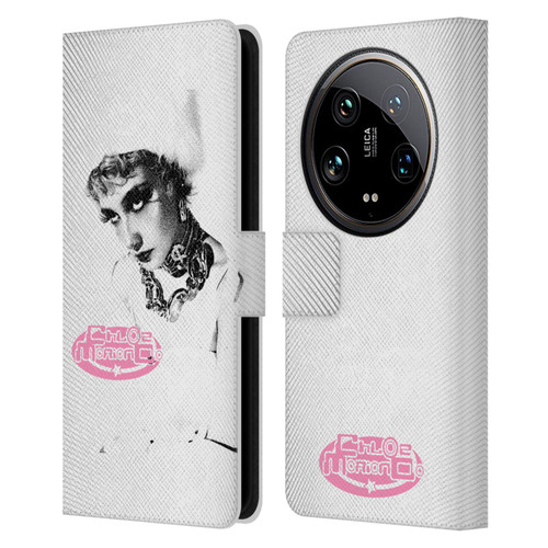 Chloe Moriondo Graphics Portrait Leather Book Wallet Case Cover For Xiaomi 14 Ultra