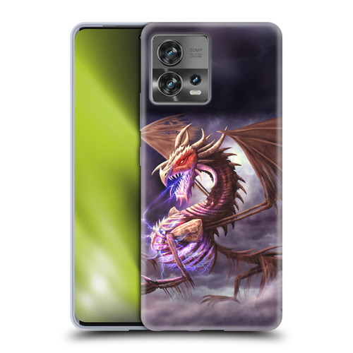 Anthony Christou Fantasy Art Bone Dragon Soft Gel Case for Motorola Moto Edge 30 Fusion