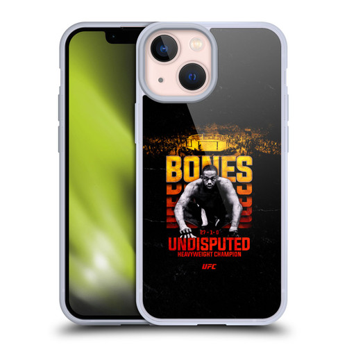 UFC Jon Jones Heavyweight Champion Soft Gel Case for Apple iPhone 13 Mini