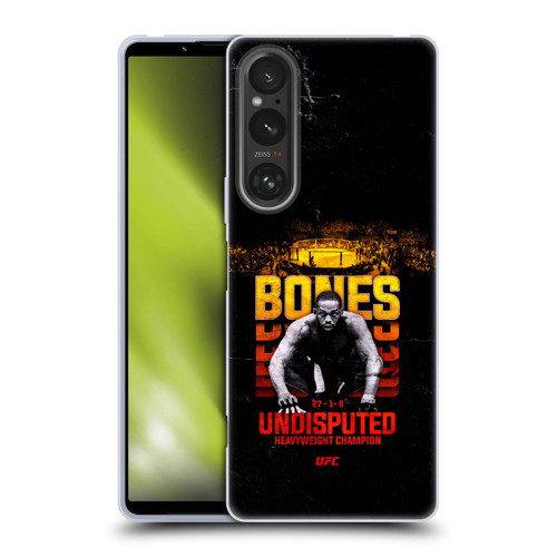 UFC Jon Jones Heavyweight Champion Soft Gel Case for Sony Xperia 1 V 5G