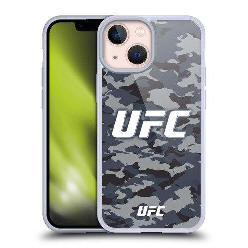 UFC Logo Camouflage Soft Gel Case for Apple iPhone 13 Mini
