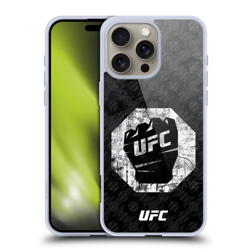 UFC Logo Glove Icon Soft Gel Case for Apple iPhone 16 Pro Max