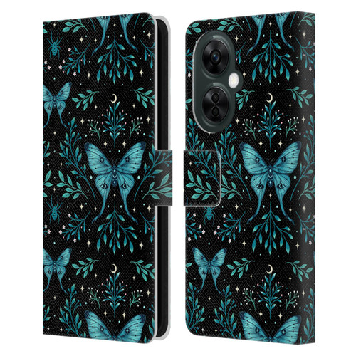 Episodic Drawing Art Butterfly Pattern Leather Book Wallet Case Cover For OnePlus Nord CE 3 Lite 5G