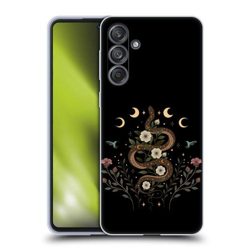 Episodic Drawing Illustration Animals Serpent Spell Soft Gel Case for Samsung Galaxy M55 5G
