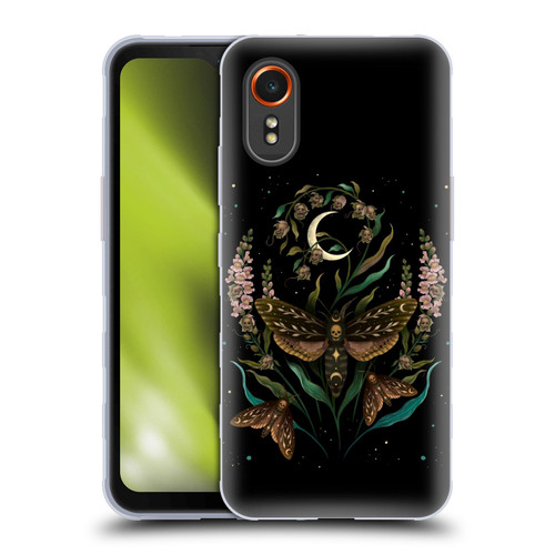 Episodic Drawing Illustration Animals Death Head Soft Gel Case for Samsung Galaxy Xcover7 5G