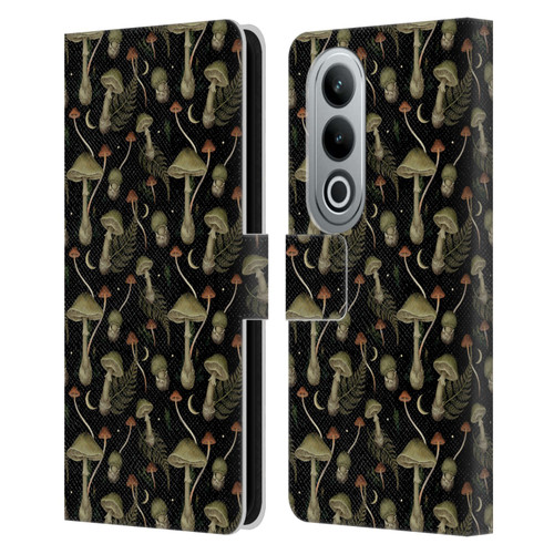 Episodic Drawing Pattern Death Cap Leather Book Wallet Case Cover For OPPO OnePlus Ace 3V 5G