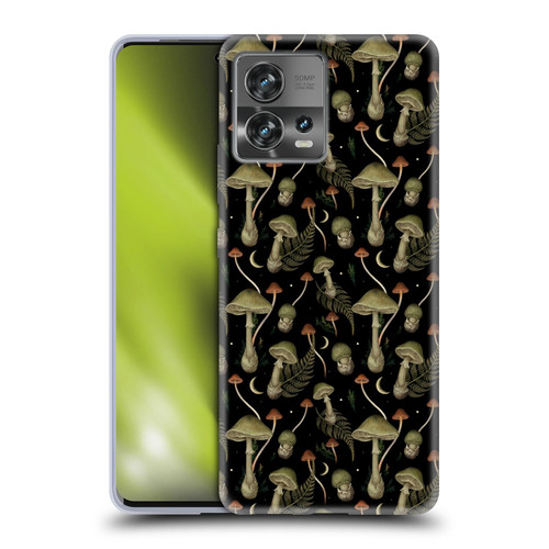 Episodic Drawing Pattern Death Cap Soft Gel Case for Motorola Moto Edge 30 Fusion