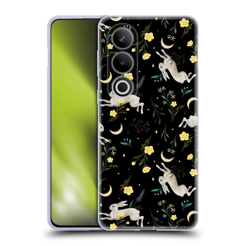 Episodic Drawing Pattern Bunny Night Soft Gel Case for OPPO OnePlus Ace 3V 5G