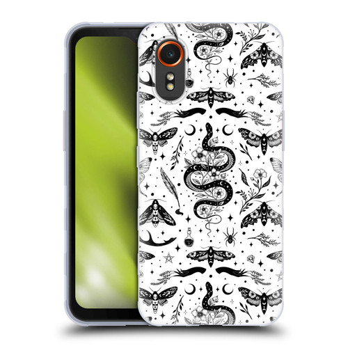 Episodic Drawing Pattern Flash Tattoo Soft Gel Case for Samsung Galaxy Xcover7 5G