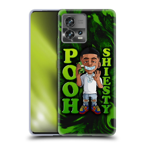 Pooh Shiesty Graphics Green Soft Gel Case for Motorola Moto Edge 30 Fusion