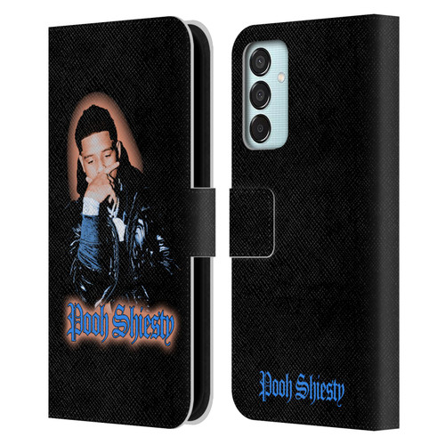 Pooh Shiesty Graphics Light Leather Book Wallet Case Cover For Samsung Galaxy M15/F15 5G
