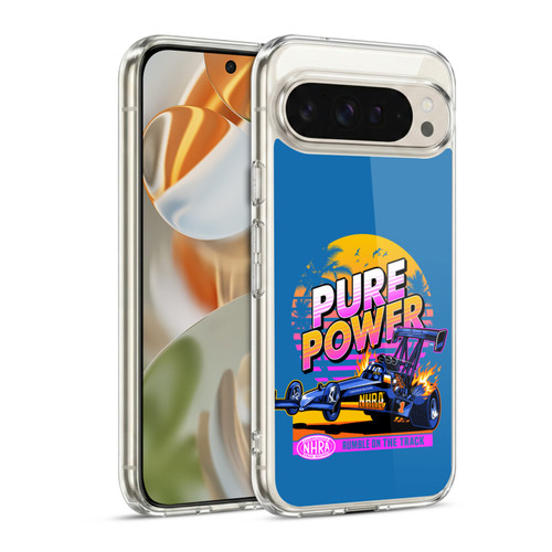 National Hot Rod Association Graphics Pure Power Soft Gel Case for Google Pixel 9 / Pixel 9 Pro