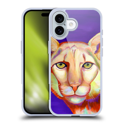 Jody Wright Animals Panther Soft Gel Case for Apple iPhone 16