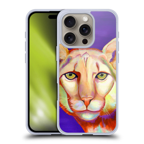 Jody Wright Animals Panther Soft Gel Case for Apple iPhone 16 Pro